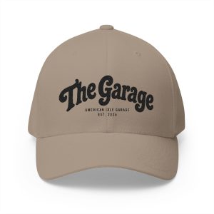 The Garage™ Flexfit Embroidered Cap - Sand